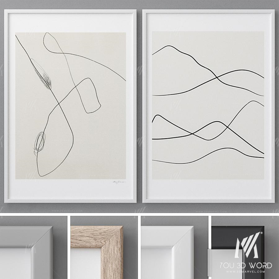 Photo Frames Set 491